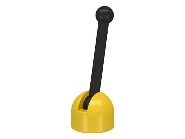 Деталь Lego Антенна Antenna Small Base with Black Lever (4592 / 4593) 4592c02, 73587c02